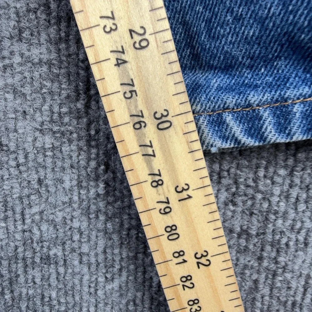 VTG L.L. Bean Comfort Waist Jeans Mens 37x30 Blue Medium Wash Relaxed Tapered